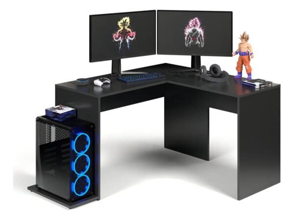 Melaminazab Escritorio Gamer en L Apex