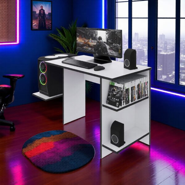 Melaminazab Escritorio Gamer Básico Mini 110CM
