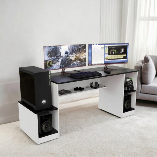 Melaminazab Escritorio Gamer NR05 Mini 136 cm