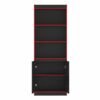 Melaminazab Estante Gamer Red Line