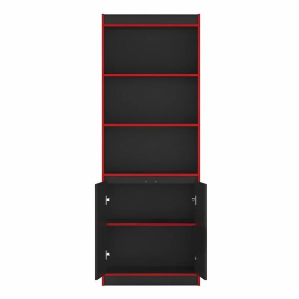 Melaminazab Estante Gamer Red Line