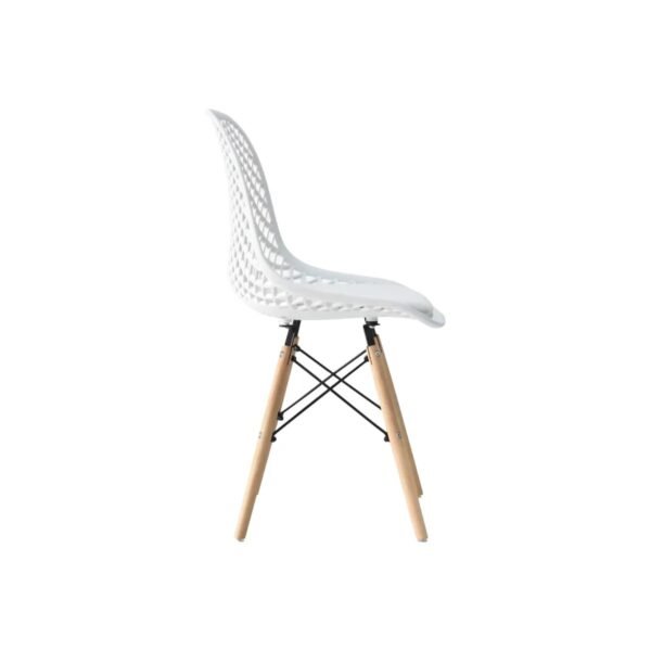 Melaminazab Silla de Diseño Lumina White