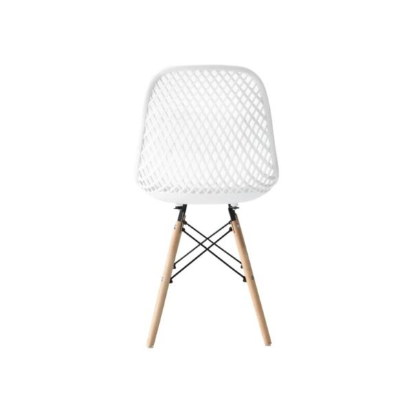 Melaminazab Silla de Diseño Lumina White