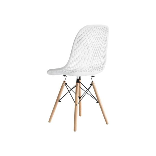 Melaminazab Silla de Diseño Lumina White