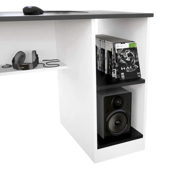 Melaminazab Escritorio Gamer NR05 Mini 136 cm