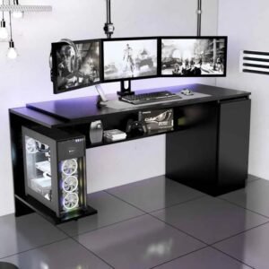 Melaminazab Escritorio Gamer Cajón
