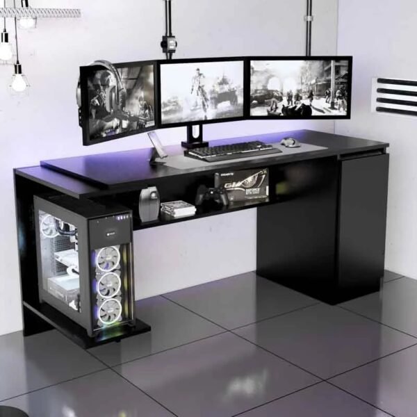 Melaminazab Escritorio Gamer Cajón