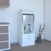 Melaminazab Mueble Organizador para Microondas
