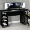 Melamina Zab Escritorio Gamer Pro - Black